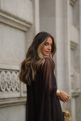 VESTIDO SOPHIE CASTANHO