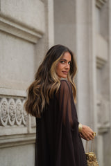 VESTIDO SOPHIE CASTANHO