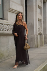 VESTIDO SOPHIE CASTANHO