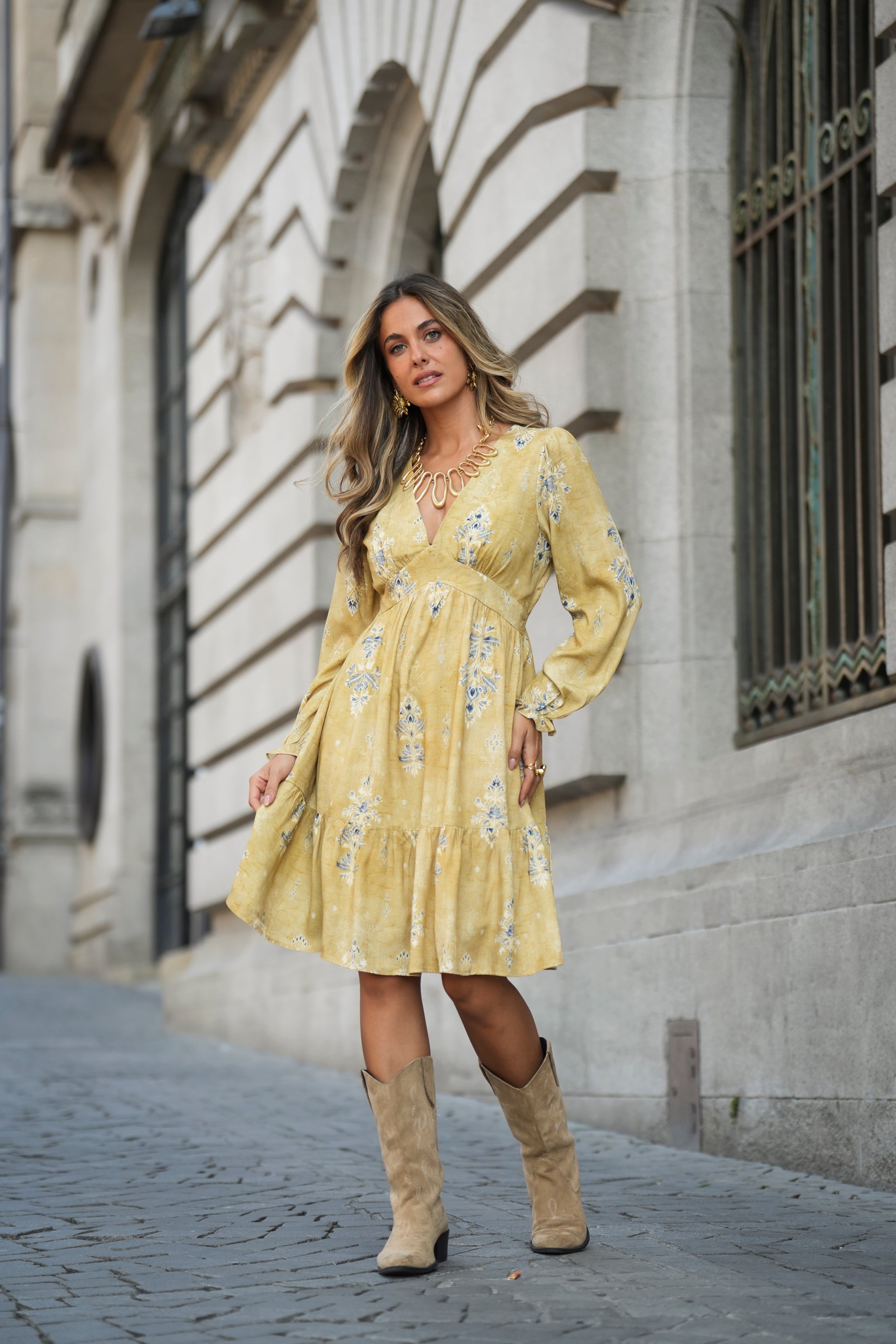VESTIDO BLANCA