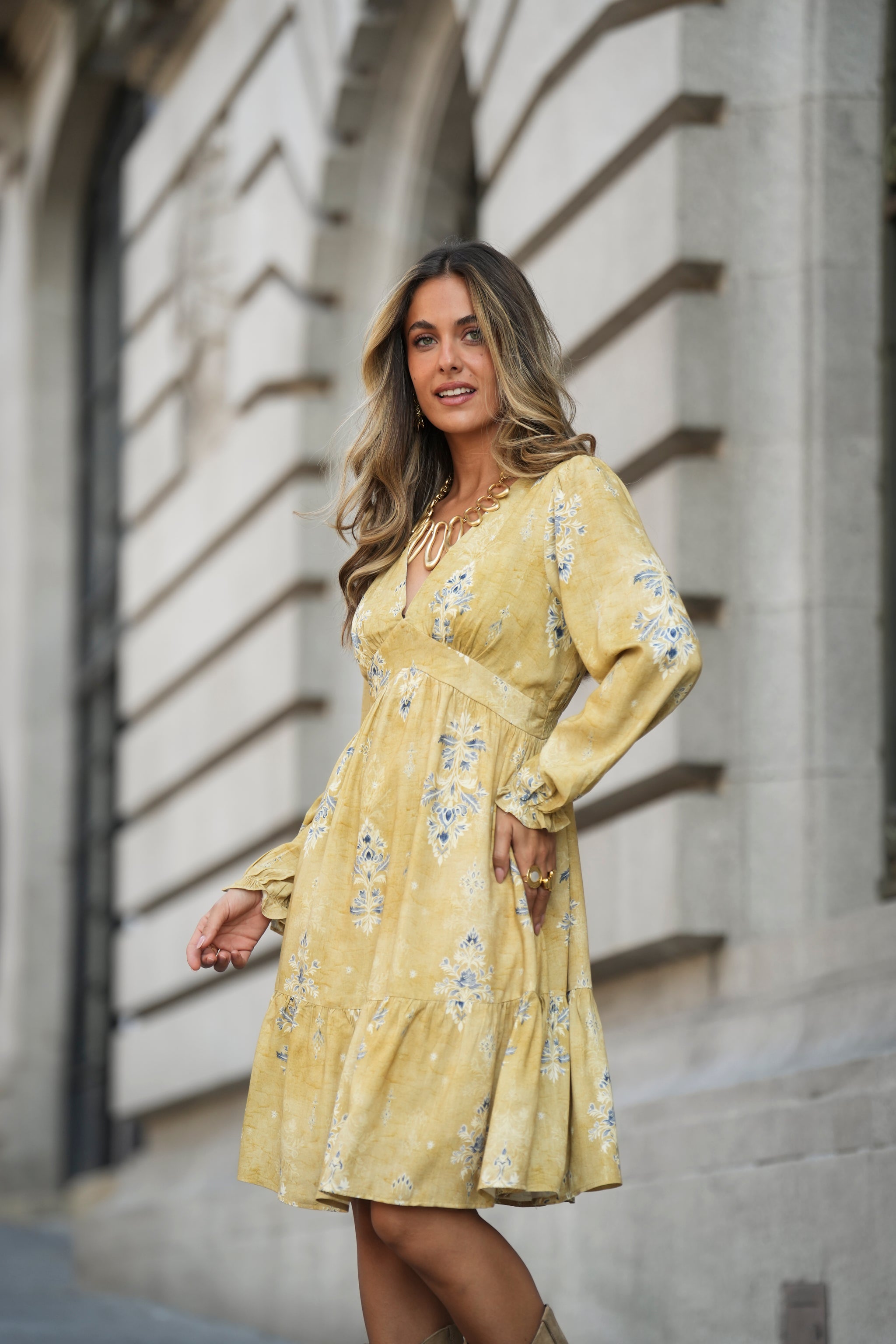 VESTIDO BLANCA