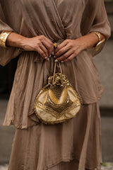 VESTIDO CARLOTA TAUPE