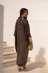 VESTIDO DUBAI CASTANHO