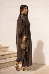 VESTIDO DUBAI CASTANHO