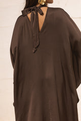 VESTIDO DUBAI CASTANHO