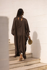 VESTIDO DUBAI CASTANHO