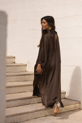 VESTIDO DUBAI CASTANHO