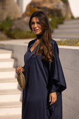 VESTIDO DUBAI AZUL MARINHO