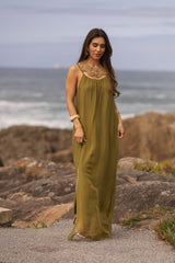 VESTIDO MAÓ VERDE LIMA
