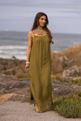 VESTIDO MAÓ VERDE LIMA