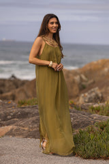 VESTIDO MAÓ VERDE LIMA