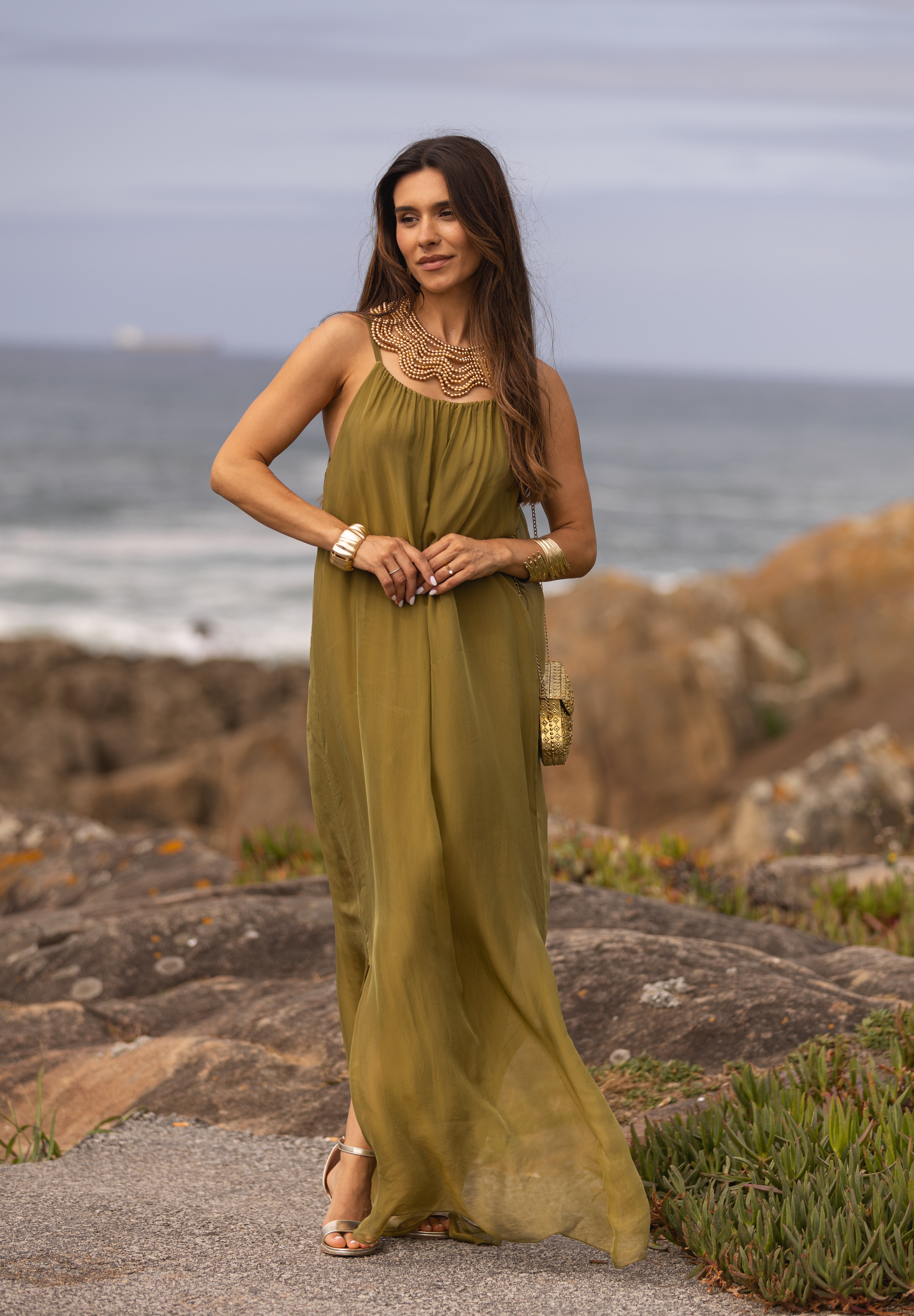 VESTIDO MAÓ VERDE LIMA