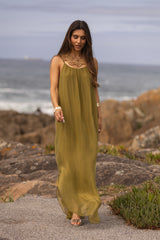 VESTIDO MAÓ VERDE LIMA