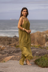 VESTIDO MAÓ VERDE LIMA