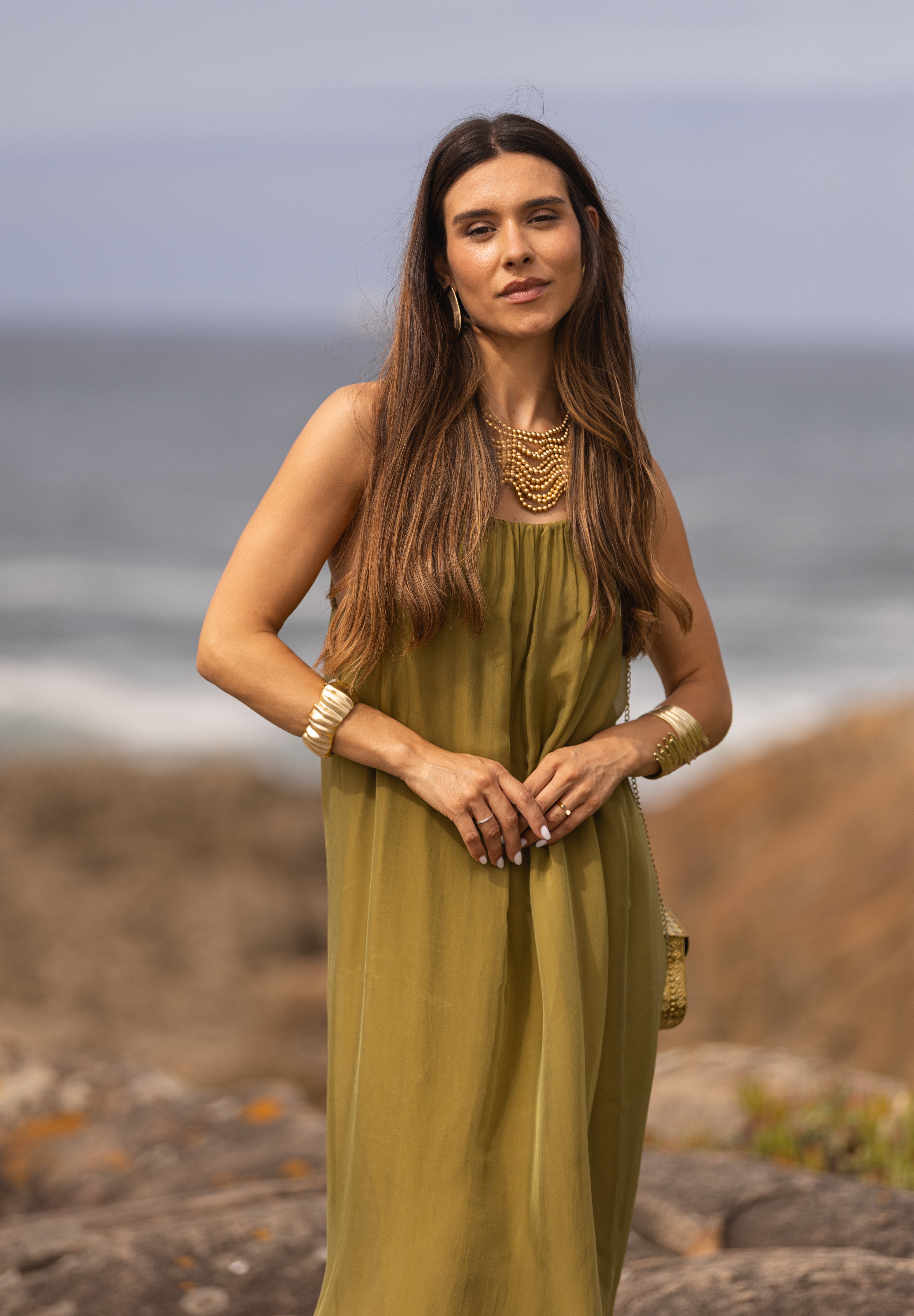 VESTIDO MAÓ VERDE LIMA