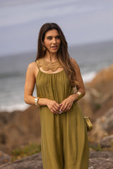 VESTIDO MAÓ VERDE LIMA