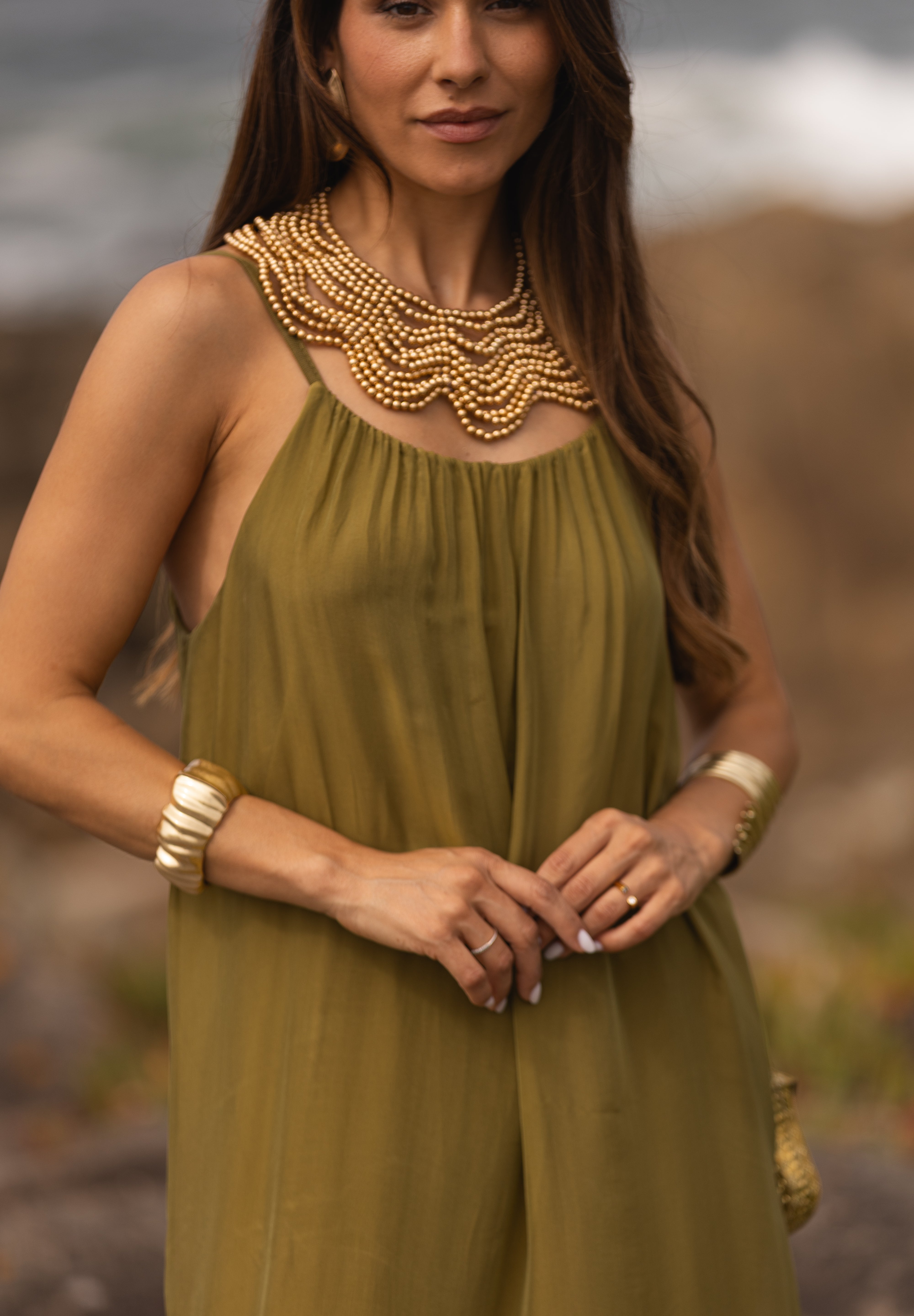 VESTIDO MAÓ VERDE LIMA