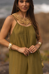 VESTIDO MAÓ VERDE LIMA