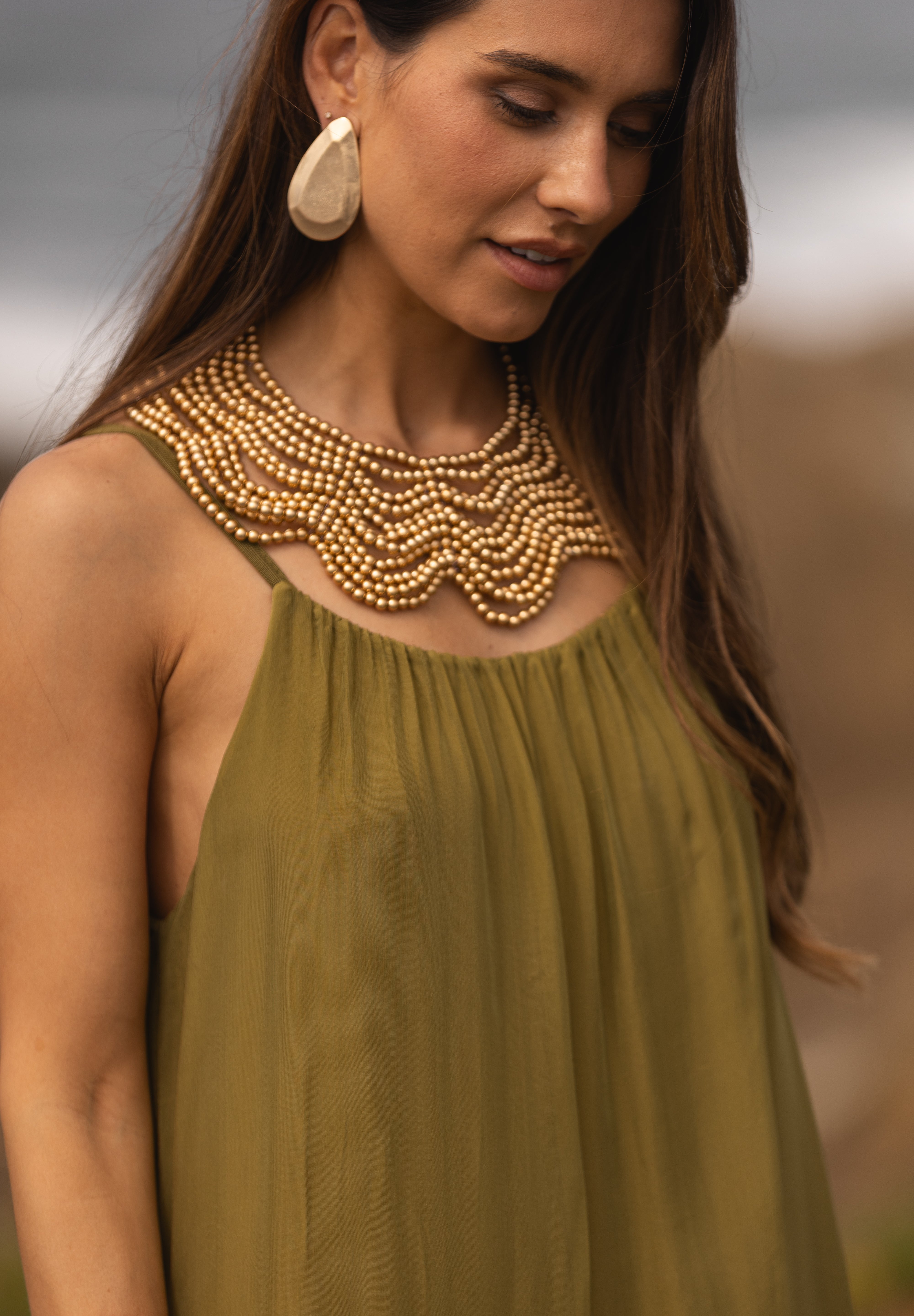 VESTIDO MAÓ VERDE LIMA