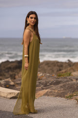 VESTIDO MAÓ VERDE LIMA