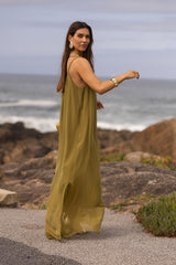 VESTIDO MAÓ VERDE LIMA