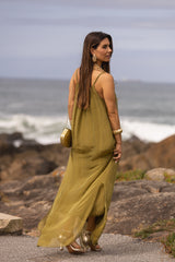 VESTIDO MAÓ VERDE LIMA