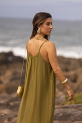 VESTIDO MAÓ VERDE LIMA