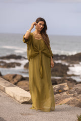 VESTIDO MAÓ VERDE LIMA