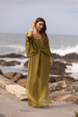 VESTIDO MAÓ VERDE LIMA