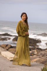 VESTIDO MAÓ VERDE LIMA