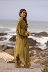 VESTIDO MAÓ VERDE LIMA