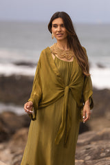 VESTIDO MAÓ VERDE LIMA