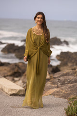 VESTIDO MAÓ VERDE LIMA