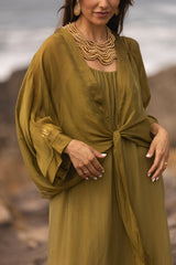 VESTIDO MAÓ VERDE LIMA