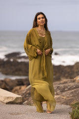 VESTIDO MAÓ VERDE LIMA