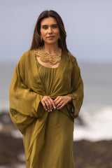 VESTIDO MAÓ VERDE LIMA