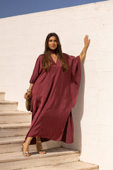 VESTIDO DUBAI CEREJA