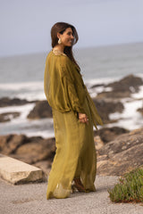 VESTIDO MAÓ VERDE LIMA