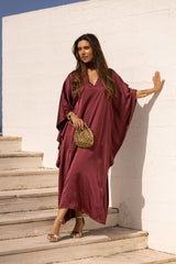 VESTIDO DUBAI CEREJA