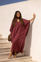 VESTIDO DUBAI CEREJA