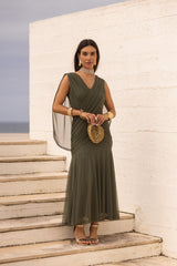 VESTIDO LETÍCIA VERDE MILITAR