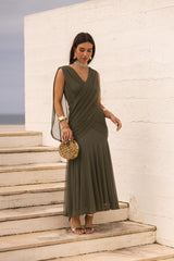 VESTIDO LETÍCIA VERDE MILITAR