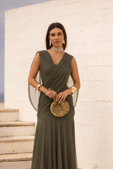 VESTIDO LETÍCIA VERDE MILITAR