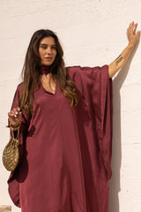VESTIDO DUBAI CEREJA