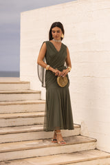 VESTIDO LETÍCIA VERDE MILITAR