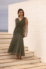 VESTIDO LETÍCIA VERDE MILITAR