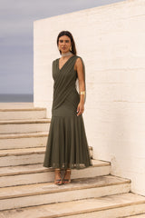 VESTIDO LETÍCIA VERDE MILITAR