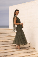 VESTIDO LETÍCIA VERDE MILITAR