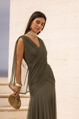 VESTIDO LETÍCIA VERDE MILITAR