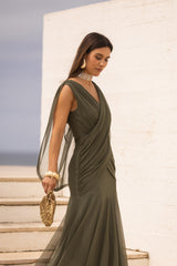 VESTIDO LETÍCIA VERDE MILITAR